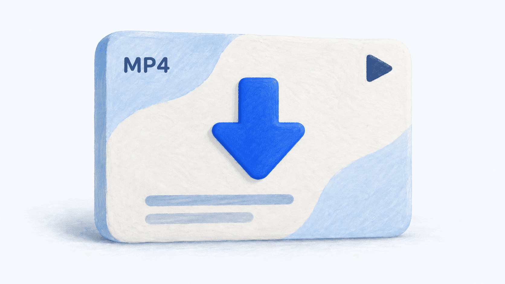 Illustration of downloading a translated MP4 video